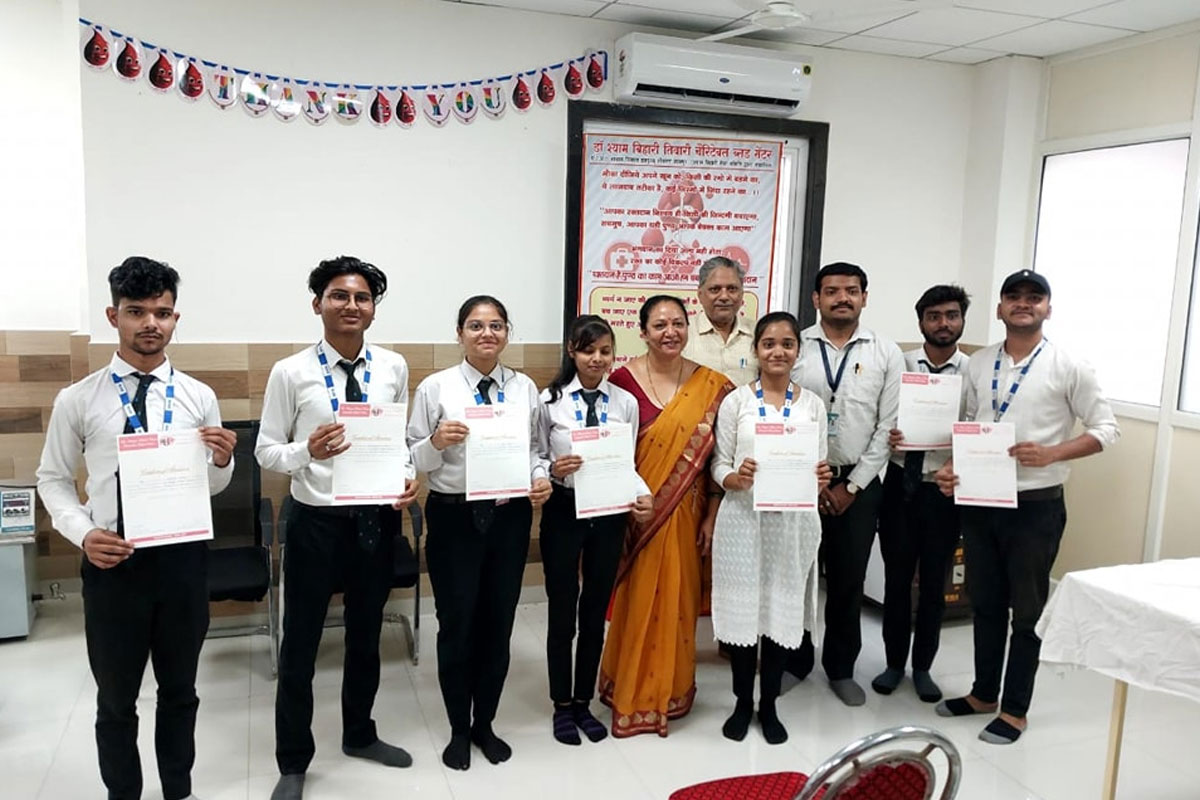 BSc. Medical Microbiology Training at Blood bank