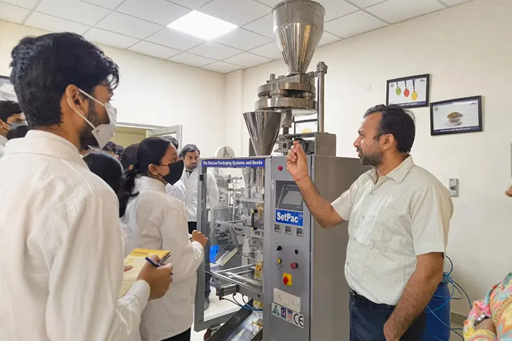 Educational visit at National Sugar Institute