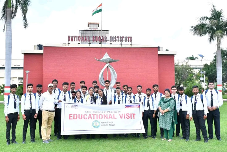 Educational visit at National Sugar Institute