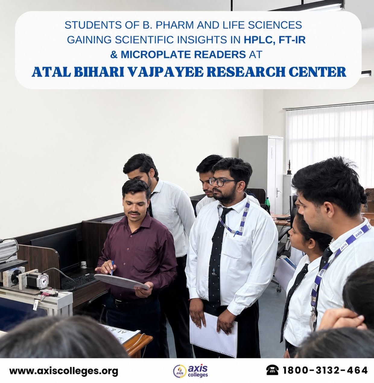 Practical training on sophisticated instruments